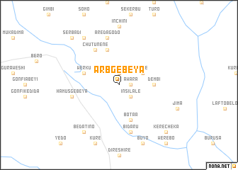 map of ‘Arb Gebeya