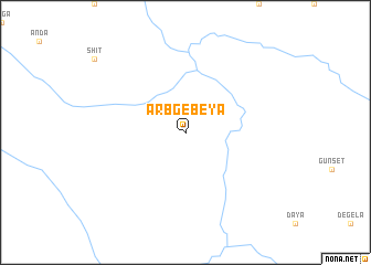 map of ‘Arb Gebeya