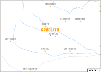 map of Arbolito