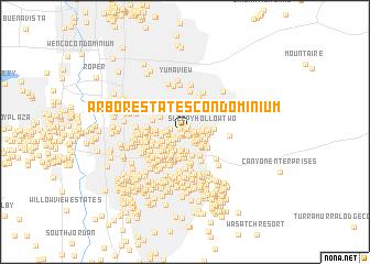 map of Arbor Estates Condominium