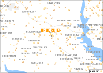 map of Arborview