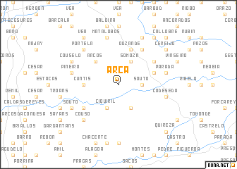 map of Arca
