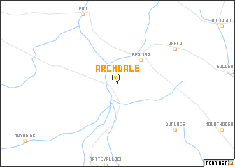map of Archdale