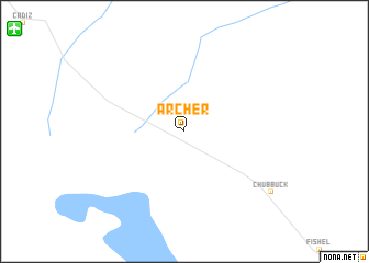 map of Archer
