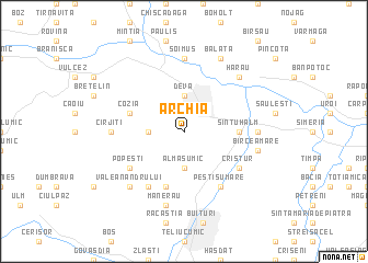 map of Archia