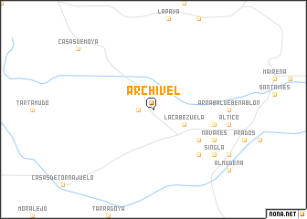 map of Archivel