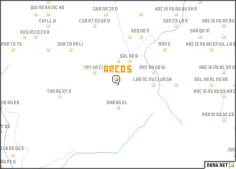 map of Arcos