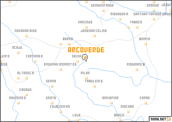 map of Arco Verde