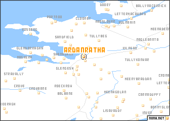 map of Ard an Rátha