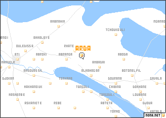 map of Arda