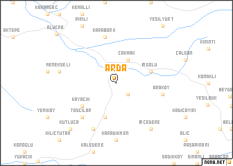 map of Arda