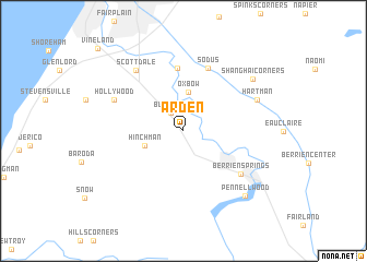 map of Arden