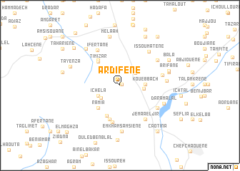 map of Ardifene