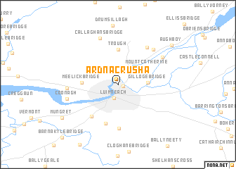 map of Ardnacrusha