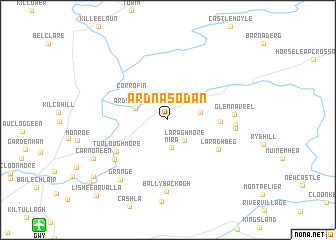 map of Ardnasodan