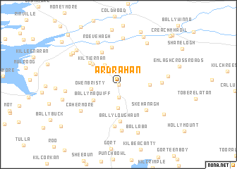 map of Ardrahan