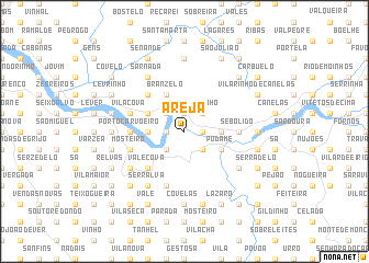 map of Areja