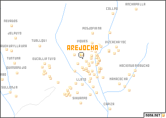 map of Arejocha