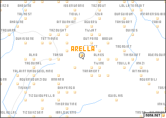 map of Arella