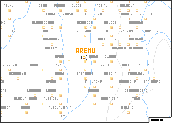 map of Aremu