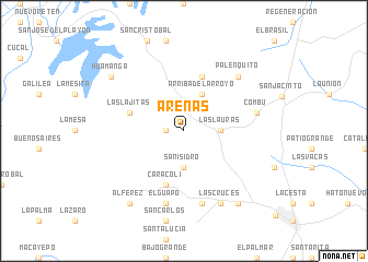 map of Arenas