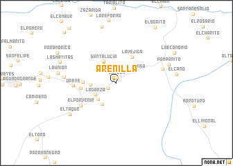 map of Arenilla