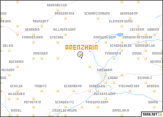 map of Arenzhain