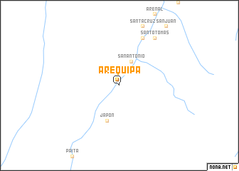 map of Arequipa