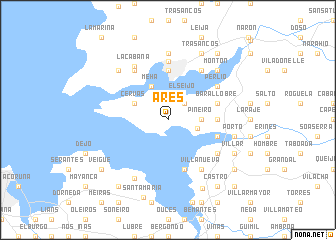 map of Ares