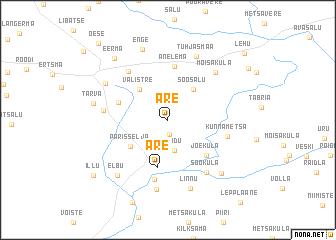 map of Are