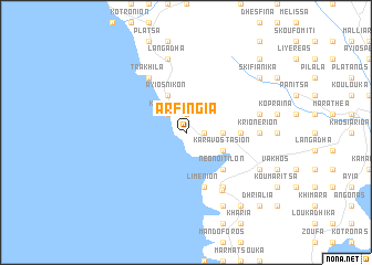 map of Arfíngia