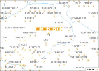 map of Argar Rhirene