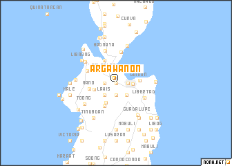 map of Argawanon