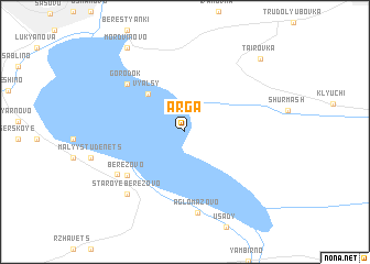 map of Arga