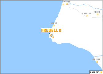 map of Arguello