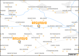 map of Argunovo