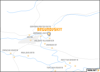 map of Argunovskiy