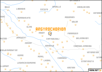 map of Argyrochórion