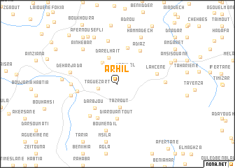 map of Arhil