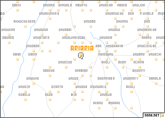 map of Ariaria