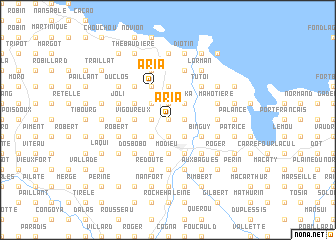 map of Aria