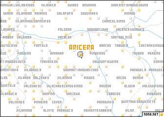 map of Aricera