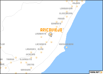 map of Arico Viejo