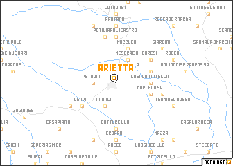map of Arietta