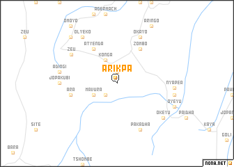 map of Arikpa