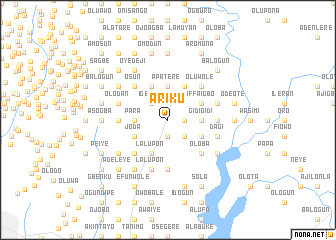 map of Ariku