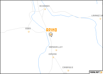 map of Arimo