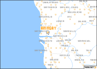 map of Aringay