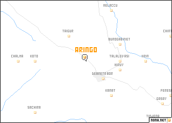 map of Aringo