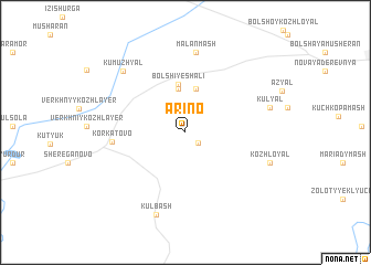 map of Arino